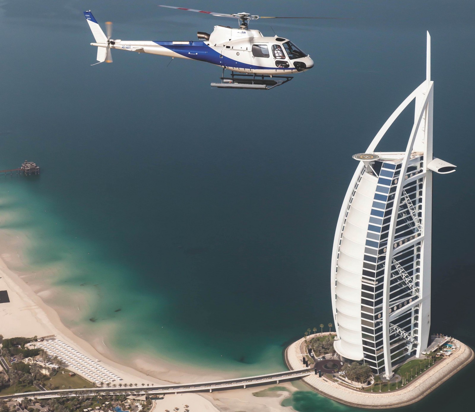 Helicopter, Dubai, Emirates, Supplier Photo (Exeter)