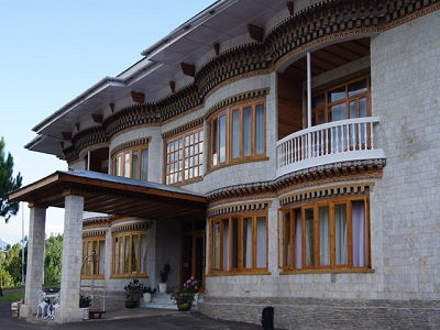 Kunzang Zhing Resort, Punakha, Bhutan, Hotel website.