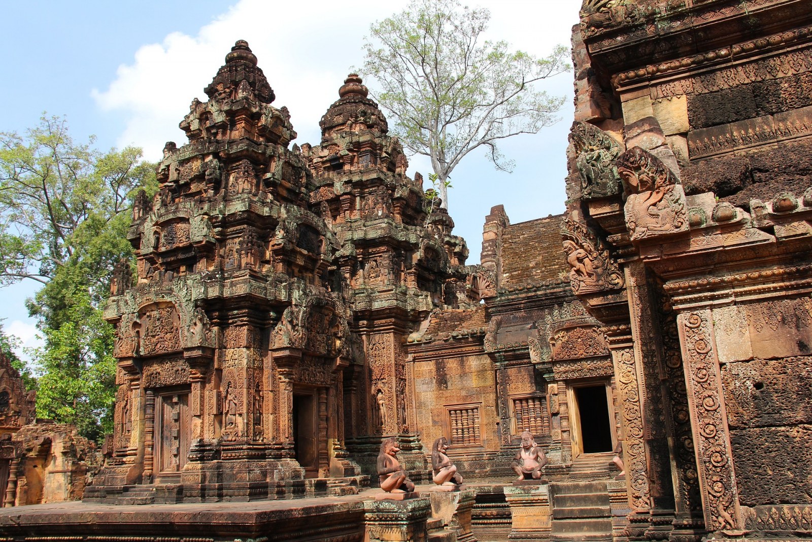 Banteay Srei Temple, Siem Reap, Cambodia, Pixabay.com