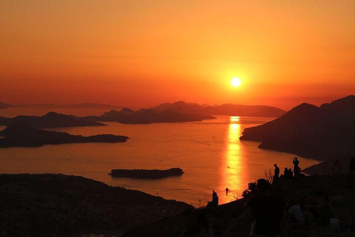 sunset, Dubrovnik, Pixabay.com
