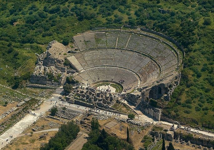 Amphitheater, Ephesus, Turkey, Pixabay.com