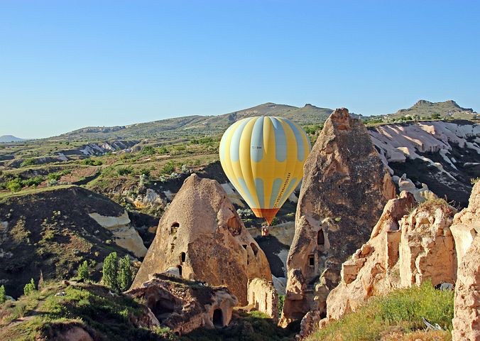 Hot Air Balloon, Cappadocia, Istanbul, Turkey, Pixabay.com 