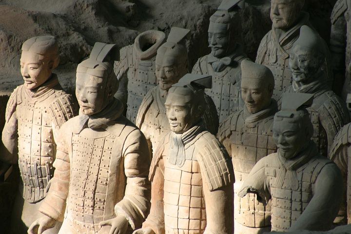 The Army of Terracotta Warriors, Xian, Pixabay.com