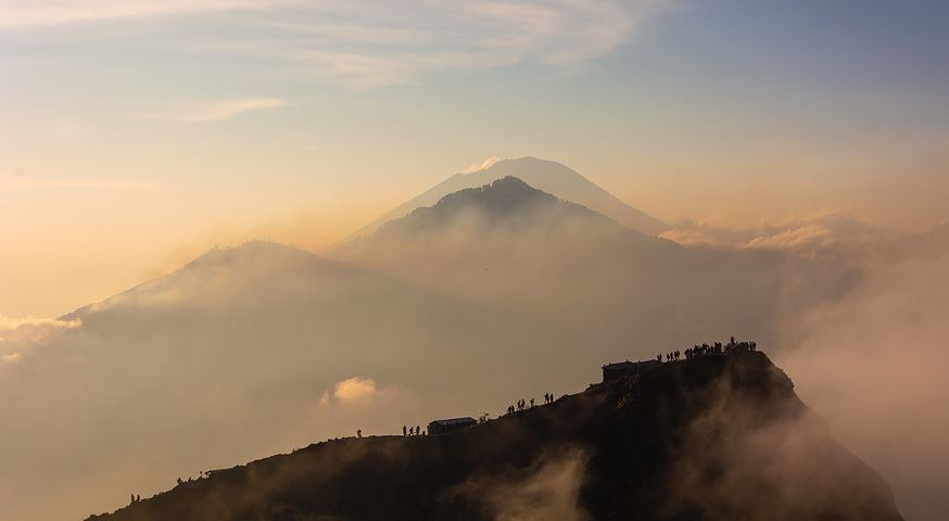 Mt Batur, Bali, Indonesia, Pixabay.com