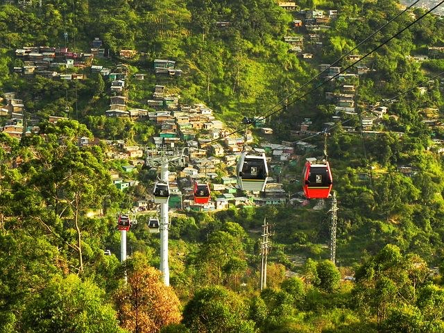 Cable Car, Medellin, Colombia, Pixabay.com