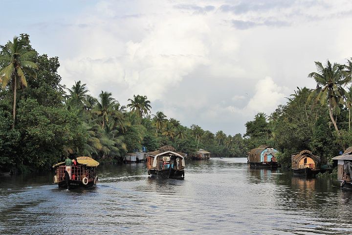 Kerala Backwaters, India, Pixabay.com