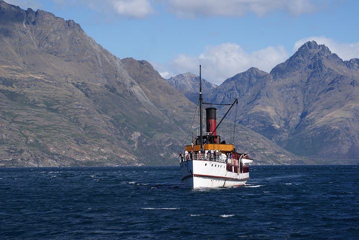 Earnslaw Cruise, Queenstown, New Zealand, Pixabay.com